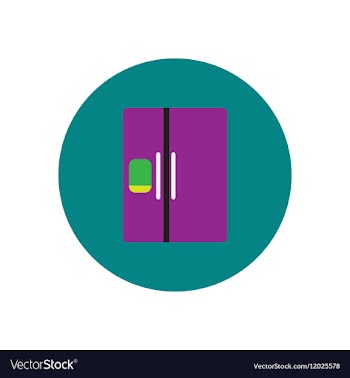 Icon on the white backgrounds in circles vector image