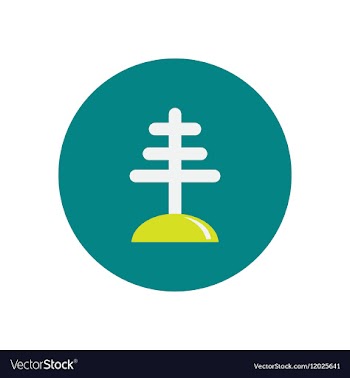 Icon on the white backgrounds in circles vector image