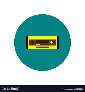 Icon on the white backgrounds in circles vector image