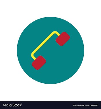 Icon on the white backgrounds in circles vector image