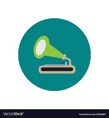 Icon on the white backgrounds in circles vector image