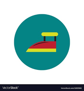Icon on the white backgrounds in circles vector image