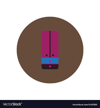 Icon on the white backgrounds in circles vector image