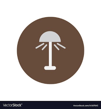 Icon on the white backgrounds in circles vector image