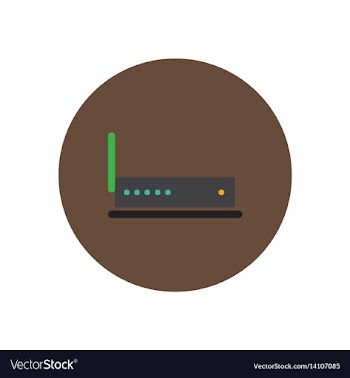Icon on the white backgrounds in circles vector image