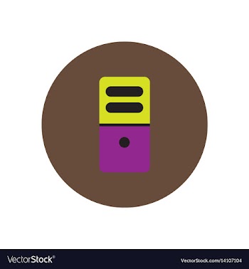 Icon on the white backgrounds in circles vector image