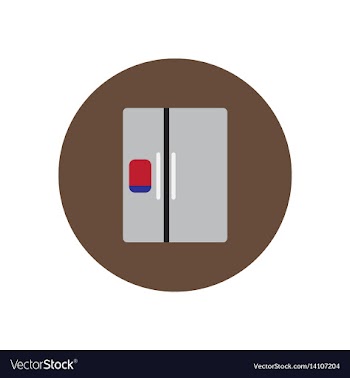 Icon on the white backgrounds in circles vector image