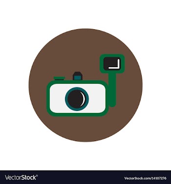 Icon on the white backgrounds in circles vector image