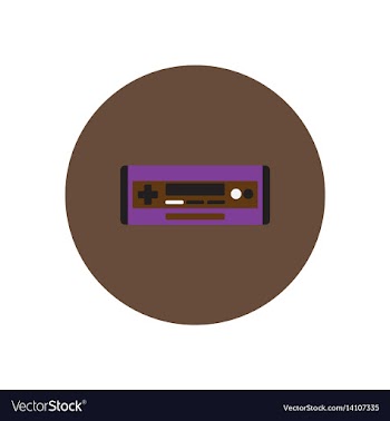 Icon on the white backgrounds in circles vector image