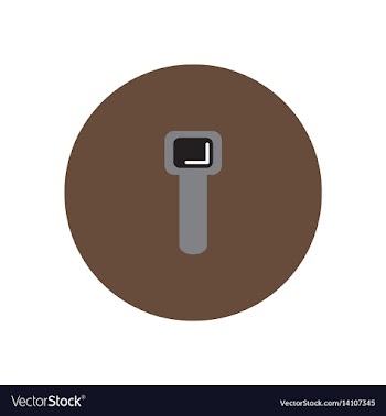 Icon on the white backgrounds in circles vector image