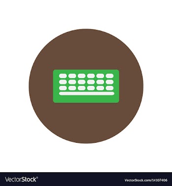 Icon on the white backgrounds in circles vector image