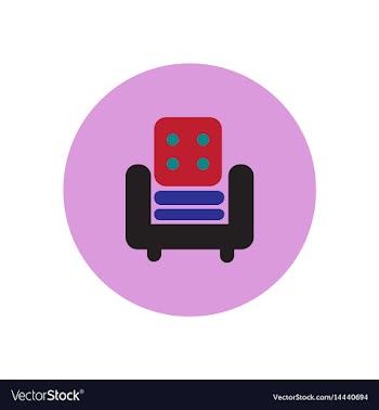 Icon on the white backgrounds in circles vector image