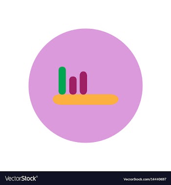 Icon on the white backgrounds in circles vector image