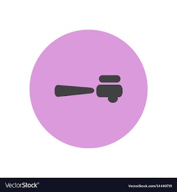 Icon on the white backgrounds in circles vector image