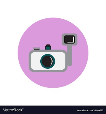 Icon on the white backgrounds in circles vector image