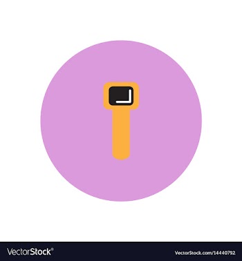 Icon on the white backgrounds in circles vector image