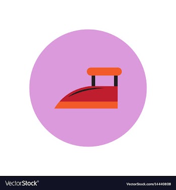 Icon on the white backgrounds in circles vector image