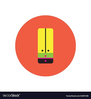 Icon on the white backgrounds in circles vector image
