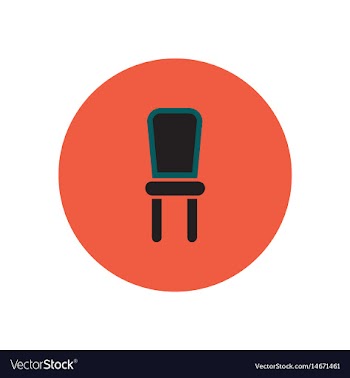 Icon on the white backgrounds in circles vector image