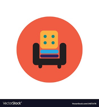 Icon on the white backgrounds in circles vector image