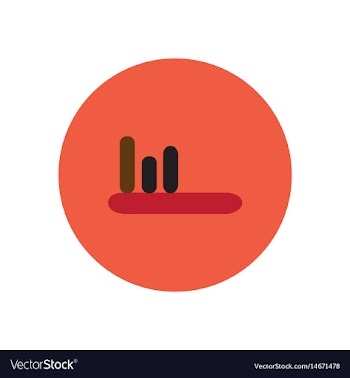 Icon on the white backgrounds in circles vector image