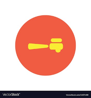 Icon on the white backgrounds in circles vector image