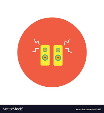 Icon on the white backgrounds in circles vector image