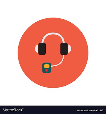 Icon on the white backgrounds in circles vector image