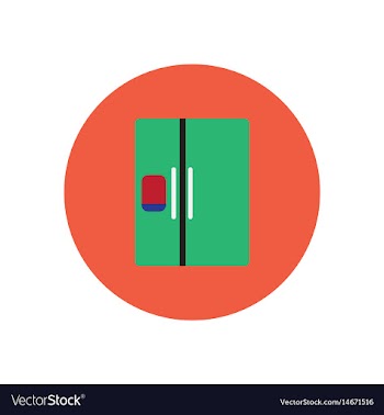 Icon on the white backgrounds in circles vector image