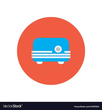 Icon on the white backgrounds in circles vector image
