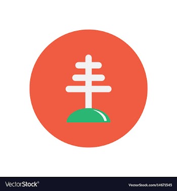 Icon on the white backgrounds in circles vector image