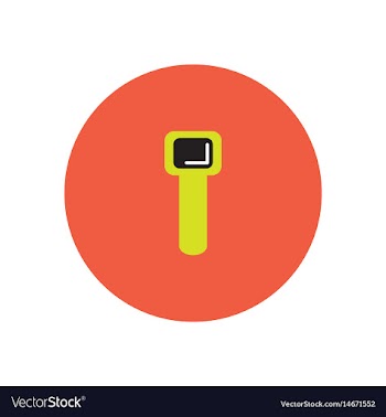 Icon on the white backgrounds in circles vector image