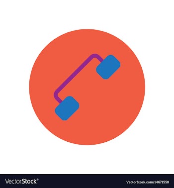 Icon on the white backgrounds in circles vector image