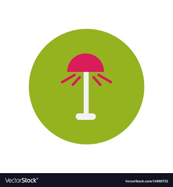 Icon on the white backgrounds in circles vector image