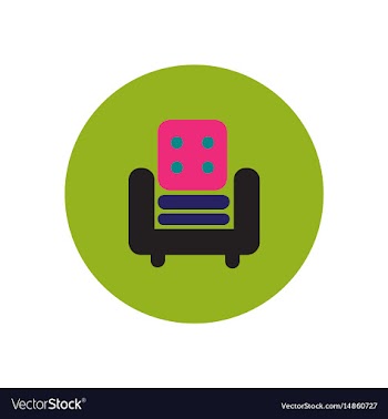 Icon on the white backgrounds in circles vector image