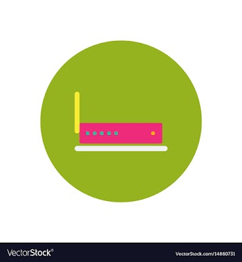 Icon on the white backgrounds in circles vector image