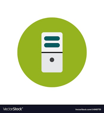 Icon on the white backgrounds in circles vector image
