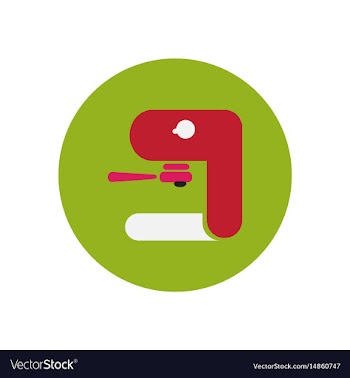 Icon on the white backgrounds in circles vector image