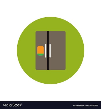 Icon on the white backgrounds in circles vector image