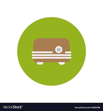 Icon on the white backgrounds in circles vector image