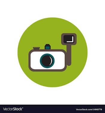 Icon on the white backgrounds in circles vector image
