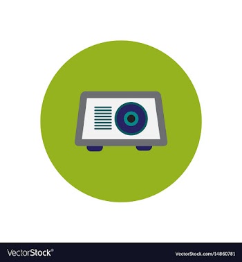 Icon on the white backgrounds in circles vector image