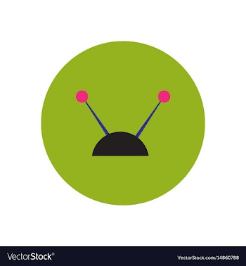Icon on the white backgrounds in circles vector image