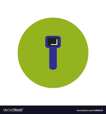 Icon on the white backgrounds in circles vector image