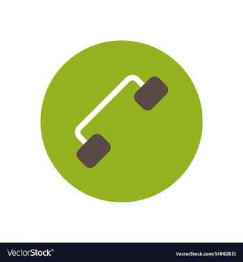 Icon on the white backgrounds in circles vector image