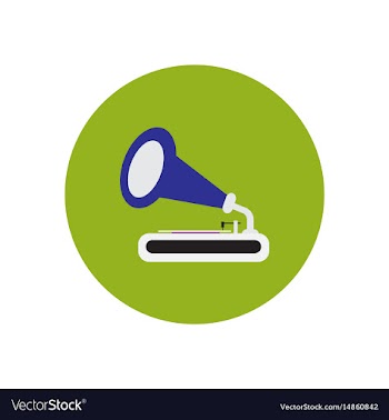 Icon on the white backgrounds in circles vector image