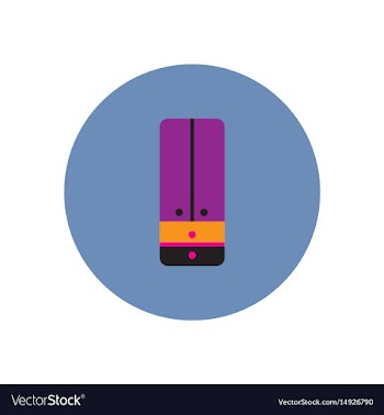 Icon on the white backgrounds in circles vector image