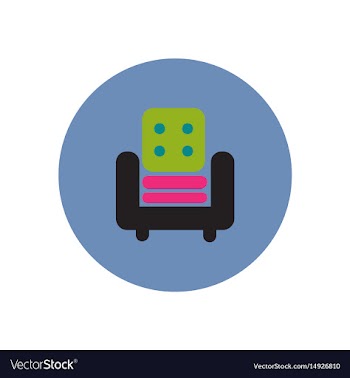 Icon on the white backgrounds in circles vector image