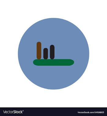 Icon on the white backgrounds in circles vector image