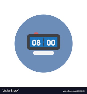 Icon on the white backgrounds in circles vector image